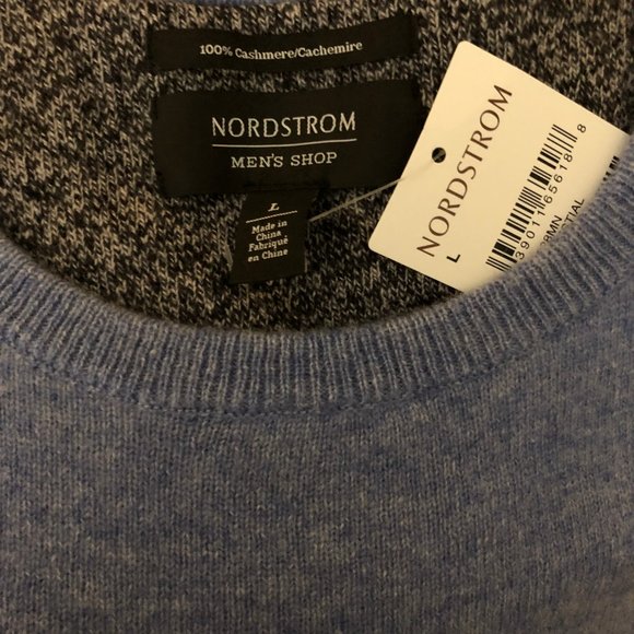NORDSTROM MEN'S SHOP Cashmere Crewneck Sweater - Picture 8 of 8